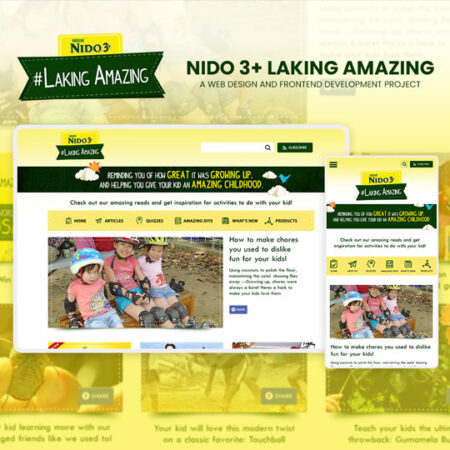 Nestlé – Nido 3+ #LakingAmazing Website